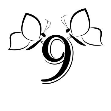 Dokuz numara ile butterflys