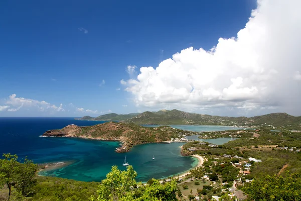 Antigua - Engelska hamnen — Stockfoto