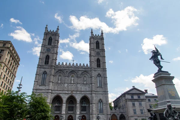 Kanada - quebec - montreal - notre dame — Stockfoto