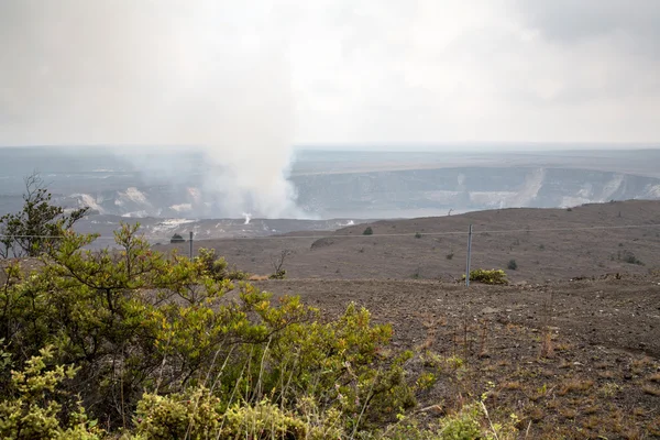 USA - Havajské ostrovy - velký ostrov - Hawaii Volcanoes National Park — Stock fotografie