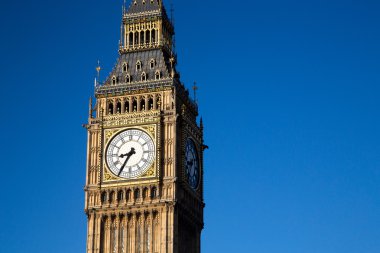 İngiltere - Londra - Big Ben ile Westminster Sarayı