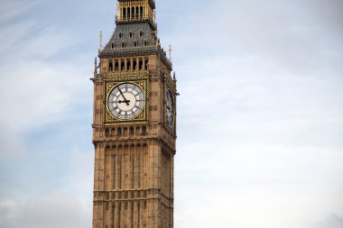İngiltere - Londra - Big Ben ile Westminster Sarayı