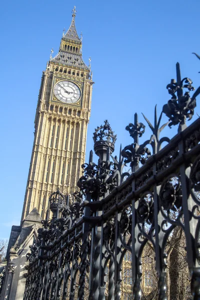 Reino Unido - Londres - El Big Ben y el Palacio de Westminster — Foto de Stock