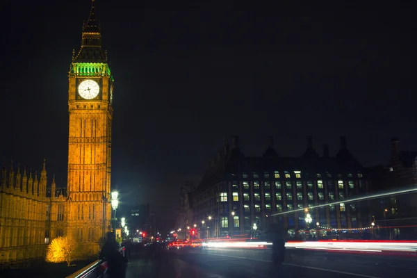 UK - London - The Big Ben and The Palace of Westminster — Stock Photo, Image