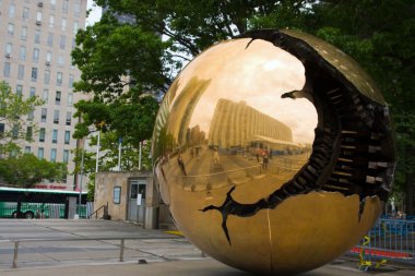 New York - aşağı Manhattan ve Finans Merkezi