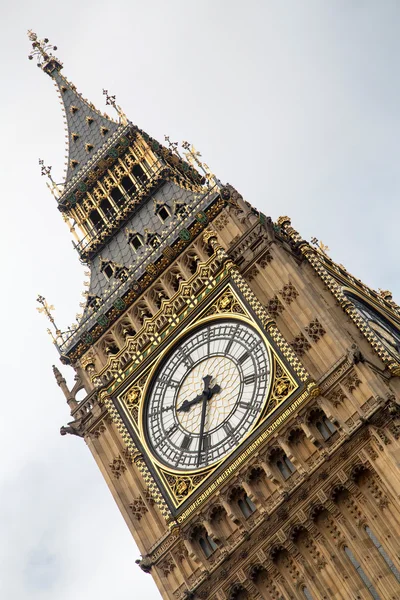 UK - London - de Big Ben en het paleis van Westminster — Stockfoto