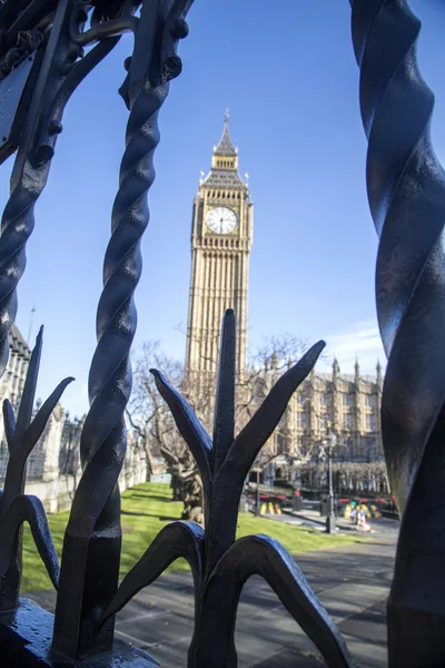 Regno Unito - Londra - Il Big Ben e il Palazzo di Westminster — Foto Stock