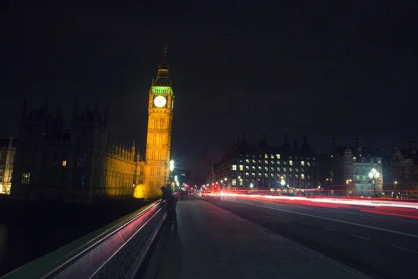 Reino Unido - Londres - O Big Ben e o Palácio de Westminster — Fotografia de Stock