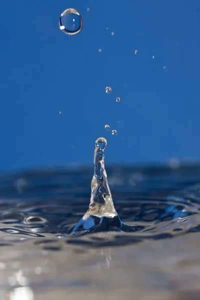 しぶき水ドロップ — ストック写真