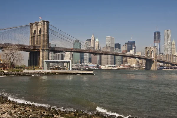 Verenigde Staten - New York - Brooklyn Bridge — Stockfoto