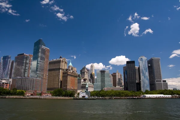 New York - aşağı Manhattan ve Finans Merkezi — Stok fotoğraf