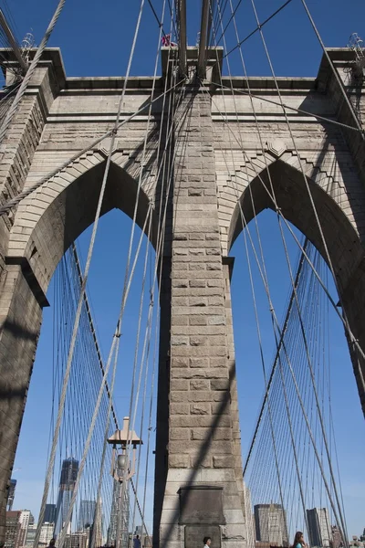 Verenigde Staten - New York - Brooklyn Bridge — Stockfoto