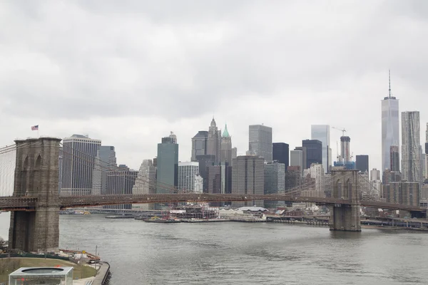 Verenigde Staten - New York - Brooklyn Bridge — Stockfoto