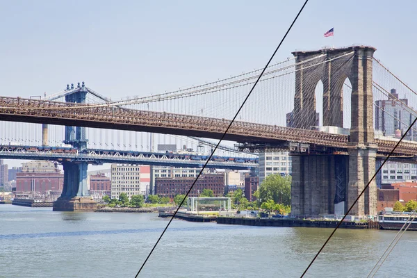 Estados Unidos - Nueva York - Brooklyn Bridge — Foto de Stock