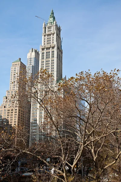 USA - New York - Lower Manhattan and the Financial District — Stock Photo, Image