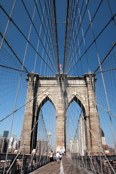 Verenigde Staten - New York - Brooklyn Bridge — Stockfoto