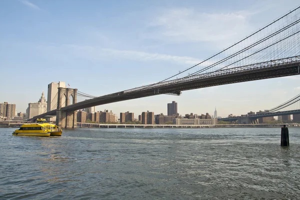 アメリカ合衆国 - ニューヨーク - ブルックリン橋 — ストック写真