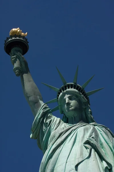 Нью-Йорк - статуя свободи — стокове фото