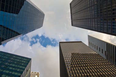 New York - aşağı Manhattan ve Finans Merkezi
