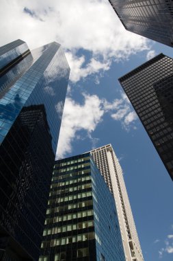 New York - aşağı Manhattan ve Finans Merkezi