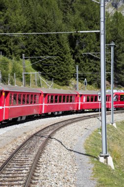 İtalya ve İsviçre - Rhaetian Demiryolu