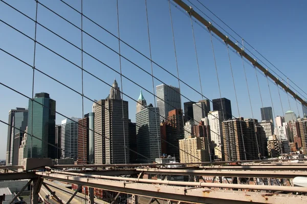 New York - Lower Manhattan en financiële District — Stockfoto
