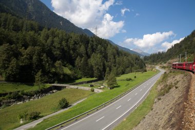 İtalya ve İsviçre - Rhaetian Demiryolu