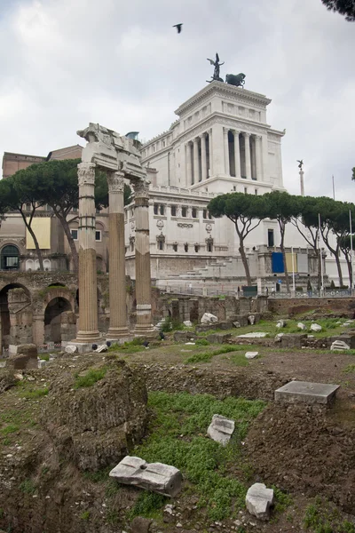 Itália - Roma - Fórum Romano — Fotografia de Stock