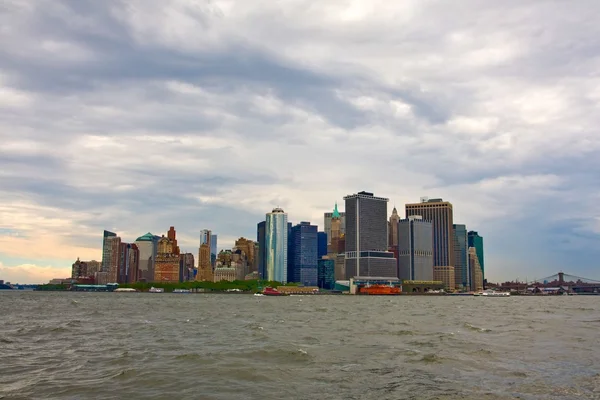 New York - Unteres Manhattan und Finanzviertel — Stockfoto