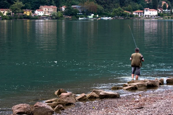 Man at work - Fisherman Stock Image