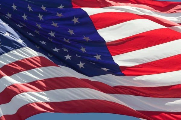 Stars and stripes - the American flag Royalty Free Stock Photos