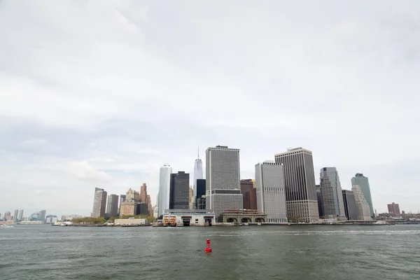 Nueva York - Bajo Manhattan y Distrito Financiero — Foto de Stock