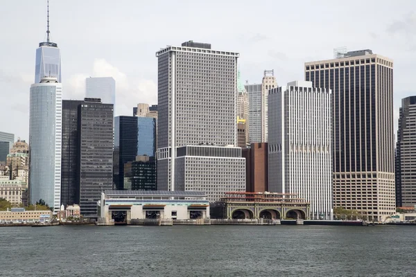 Nueva York - Bajo Manhattan y Distrito Financiero — Foto de Stock