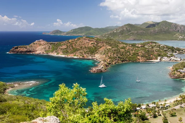 Antigua - englischer Hafen — Stockfoto