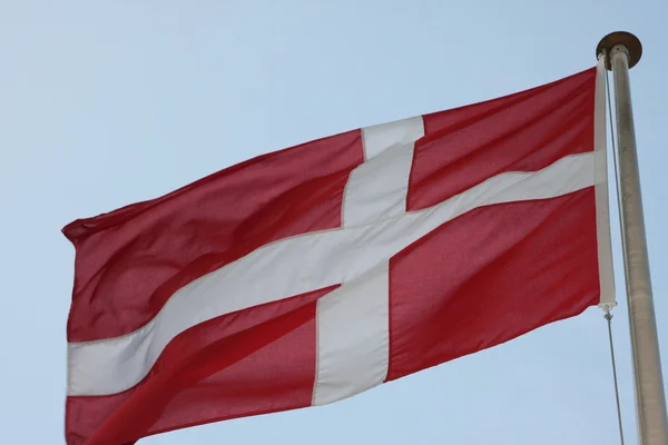 Dannebrog - The Flag of Denmark — Stock Photo, Image