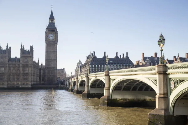 Μ.Βρετανία - Λονδίνο - Big Ben και Γουέστμινστερ — Φωτογραφία Αρχείου