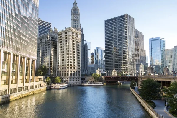 Иллинойс - Чикаго - Cityview — стоковое фото