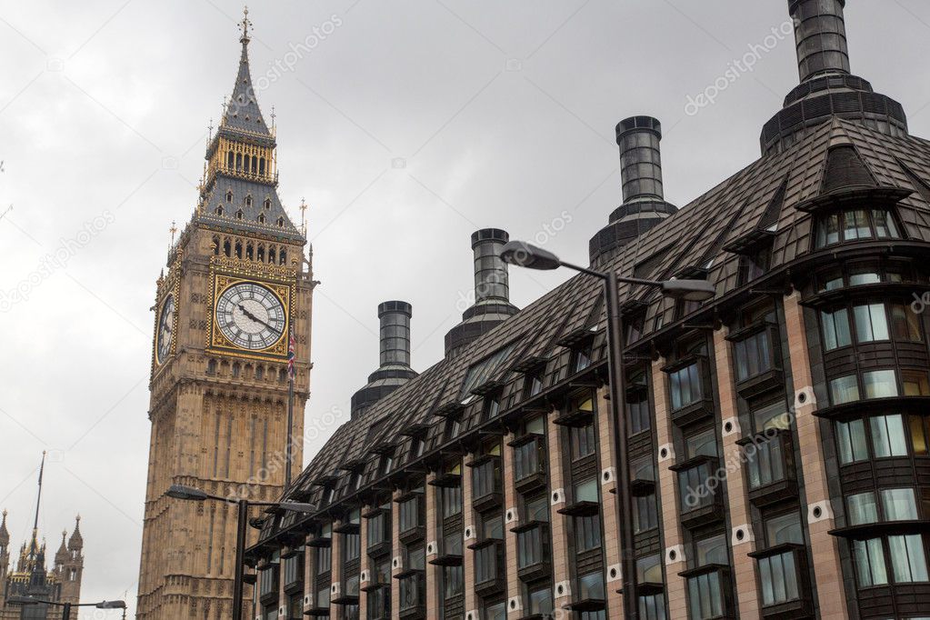UK - London - Big Ben and Westminster