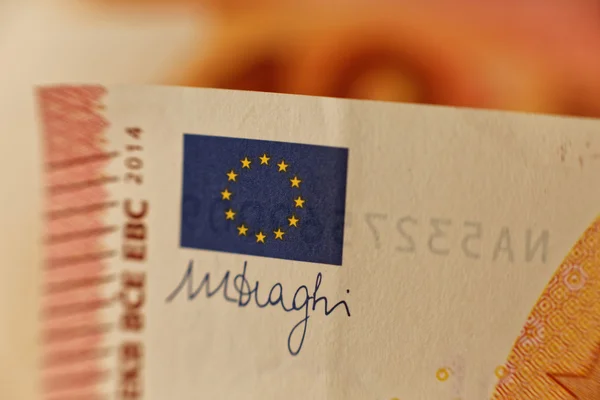 Euro euro not bayrağı