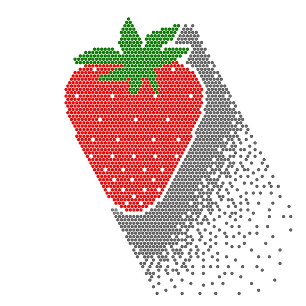 çilek görüntü soyut tasarım