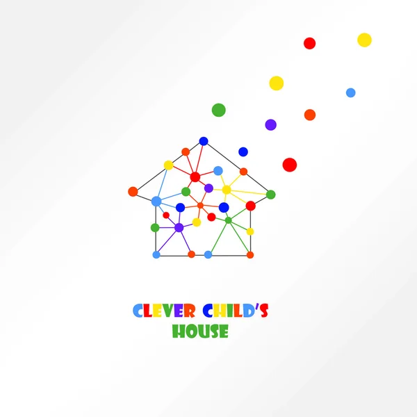 zeki çocuğun evi logosu, eğitim logosu