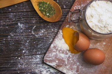 kabartma ve egzotik Aromatik baharatlar ile bileşenler