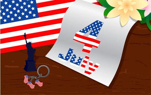 şık Amerikan tasarım. Bize 4 Temmuz Bağımsızlık günü