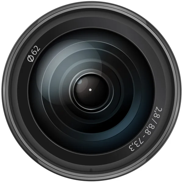 Caméra len vecteur — Image vectorielle