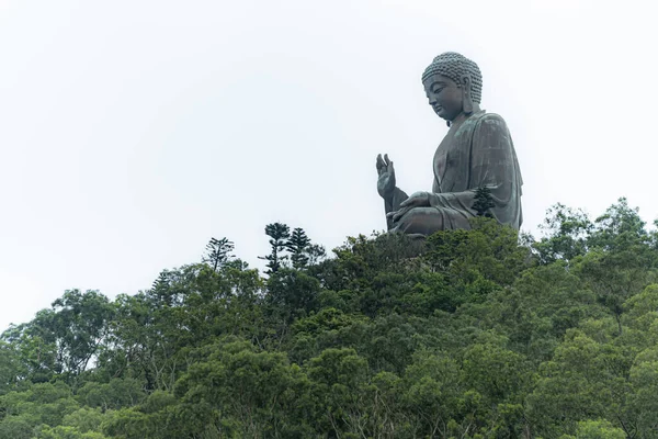 Lantau Adası Ndaki Ngong Ping Tian Tan Buddha Heykeli Hong — Stok fotoğraf