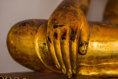Bangkok Tayland Tapınağı'nda Buda heykeli