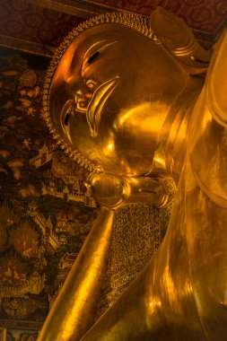 Bangkok Tayland Tapınağı'nda Buda heykeli