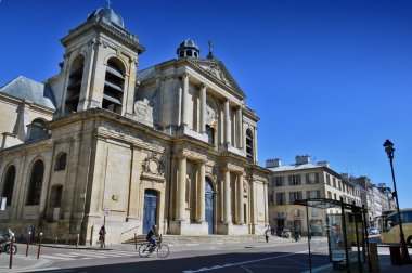Versailles, Fransa - 19 Nisan 2015: Kilise Notre-Dame, Versailles, Fransa