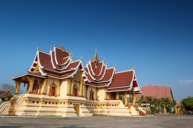 Hor Dhammasapa bulunan Wat o Luang, Vientiane, Laos