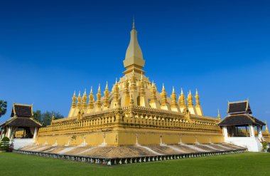 O Luang Stupa, landmark Vientiane, Lao Demokratik Halk Cumhuriyeti